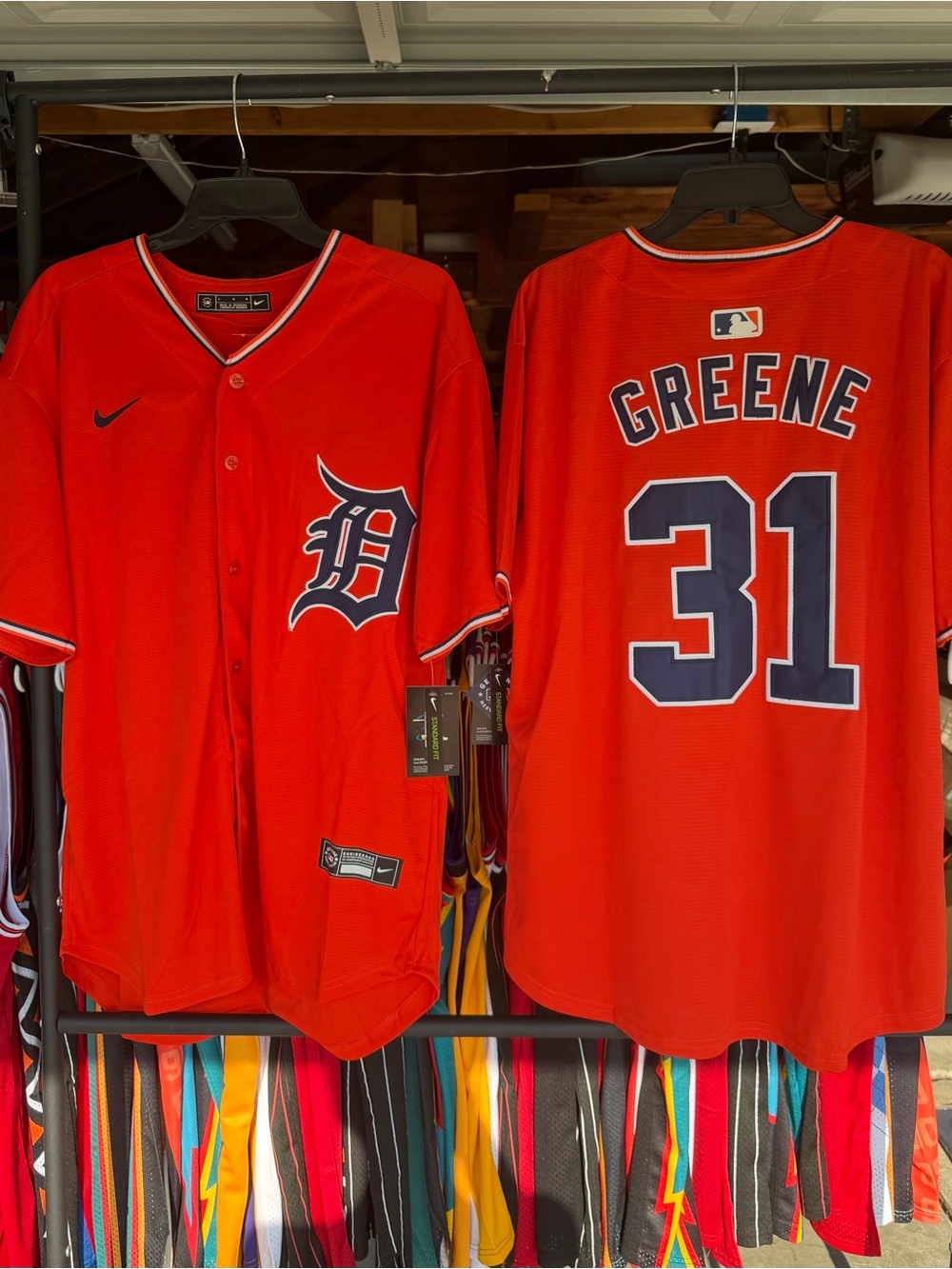 Orange Greene jersey